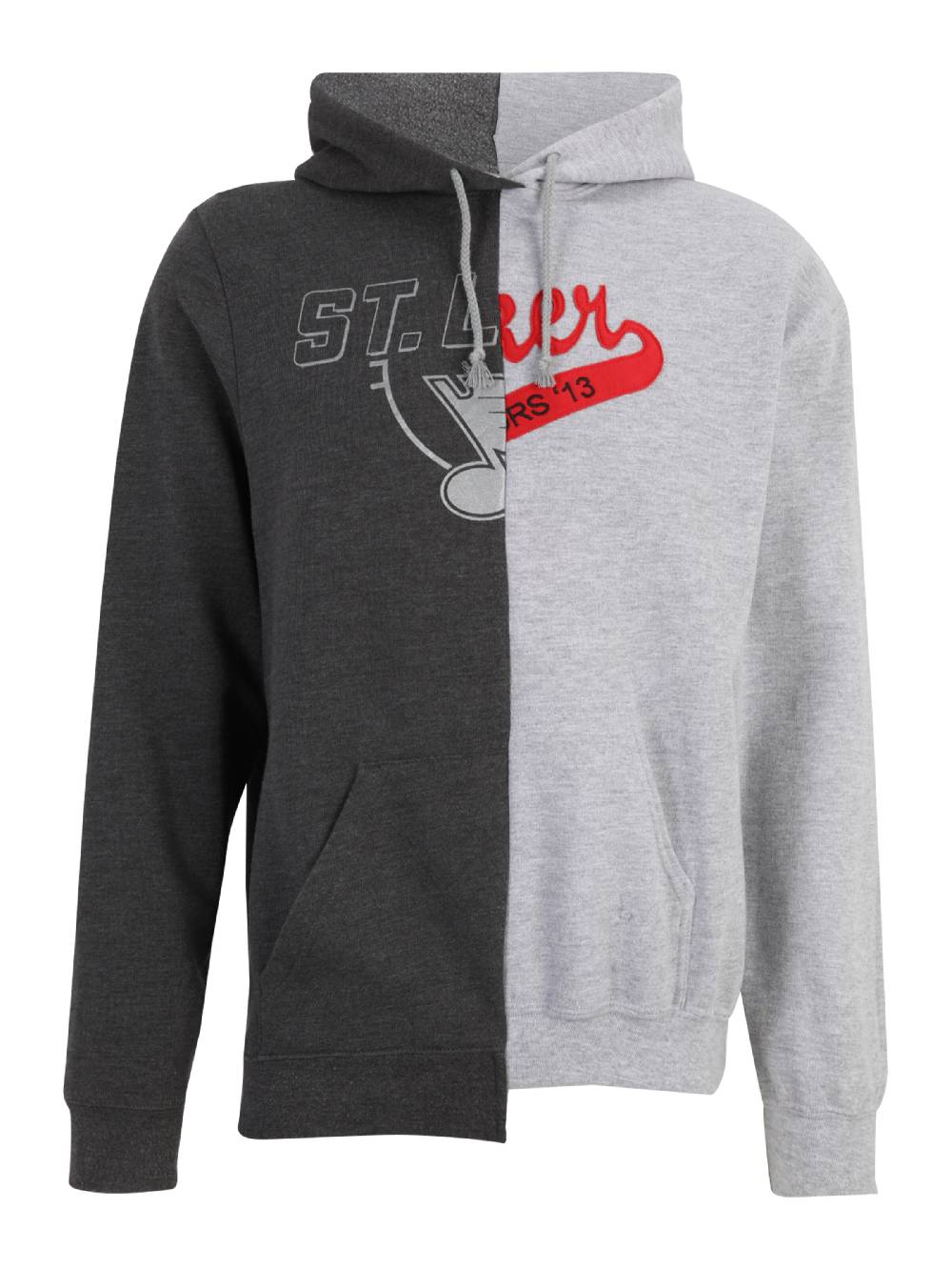 ABOUT YOU REBIRTH STUDIOS Sweatshirt 'BJOERN' In Dark Grey, Mottled Grey