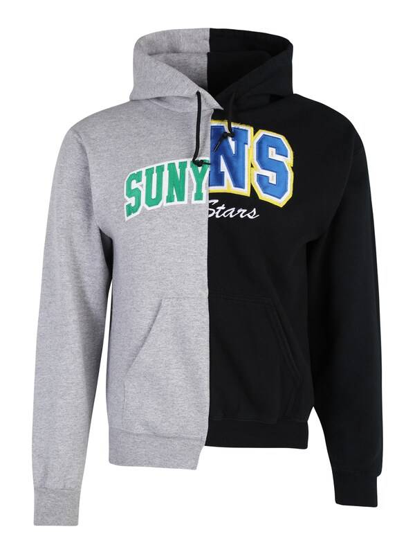ABOUT YOU REBIRTH STUDIOS Sweatshirt 'BJOERN' in Grey, Black