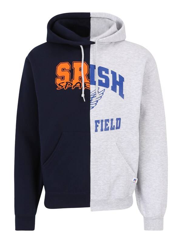 ABOUT YOU REBIRTH STUDIOS Sweatshirt 'BJOERN' in Navy, Cobalt Blue, Mottled Grey