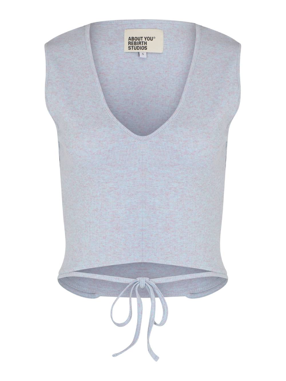 ABOUT YOU REBIRTH STUDIOS Top 'Tamara' In Light Blue