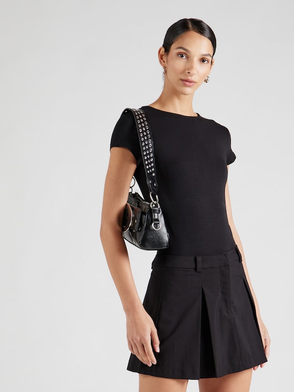 ABOUT YOU Shirt 'Ellinor' in Black, White