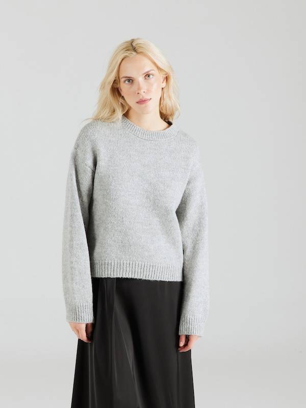 ABOUT YOU Sweater in Light Grey