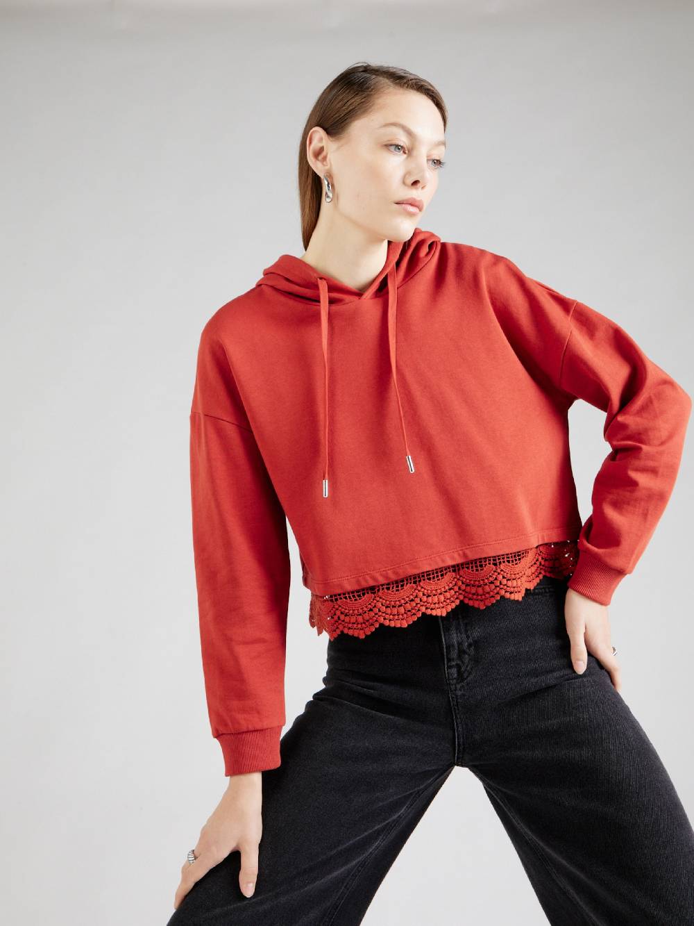 ABOUT YOU Sweatshirt 'Letizia' In Orange
