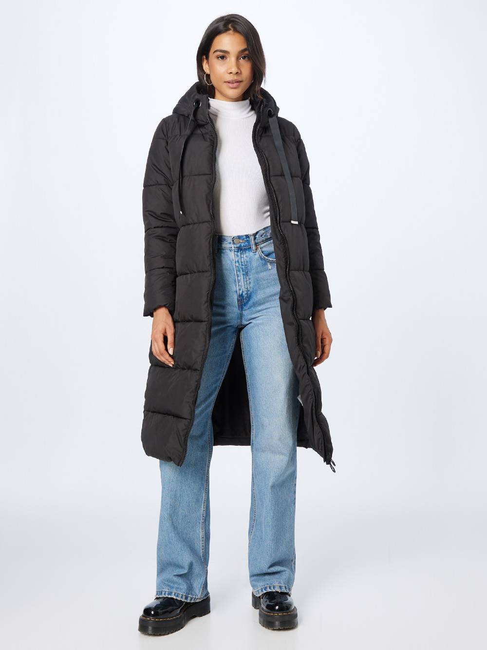 ABOUT YOU Winter Coat 'Josepha' In Black