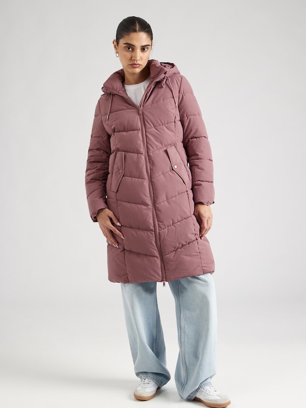 ABOUT YOU Winter Jacket 'Fina' in Pink