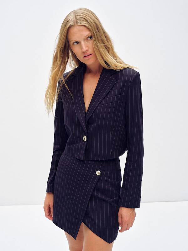 ABOUT YOU x Toni Garrn Blazer 'Isabelle' in Navy