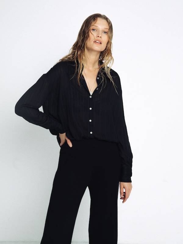 ABOUT YOU x Toni Garrn Blouse 'Drew' in Black