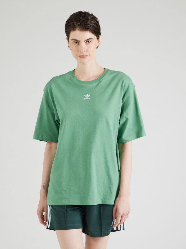 ADIDAS ORIGINALS Shirt 'Essentials' in Green