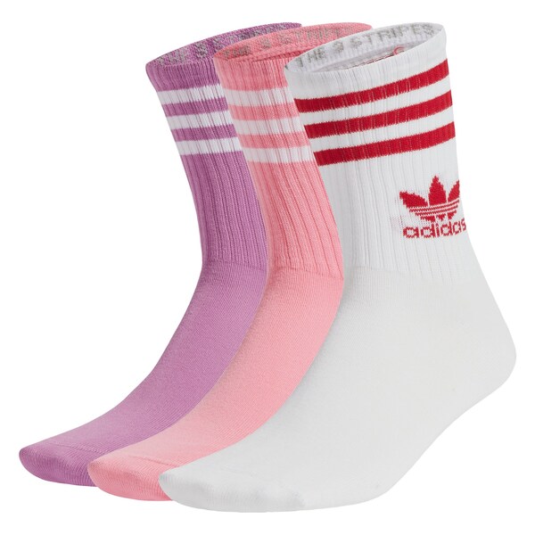 ADIDAS ORIGINALS Socks in Orchid, Pink, White
