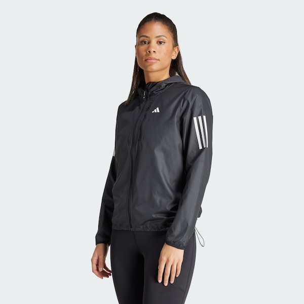 ADIDAS PERFORMANCE Athletic Jacket 'Own The Run' in Black