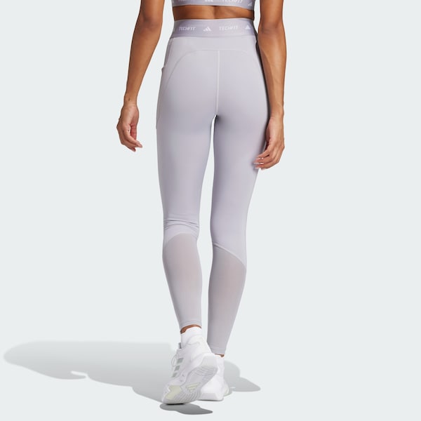 ADIDAS PERFORMANCE Skinny Workout Pants in Light Grey