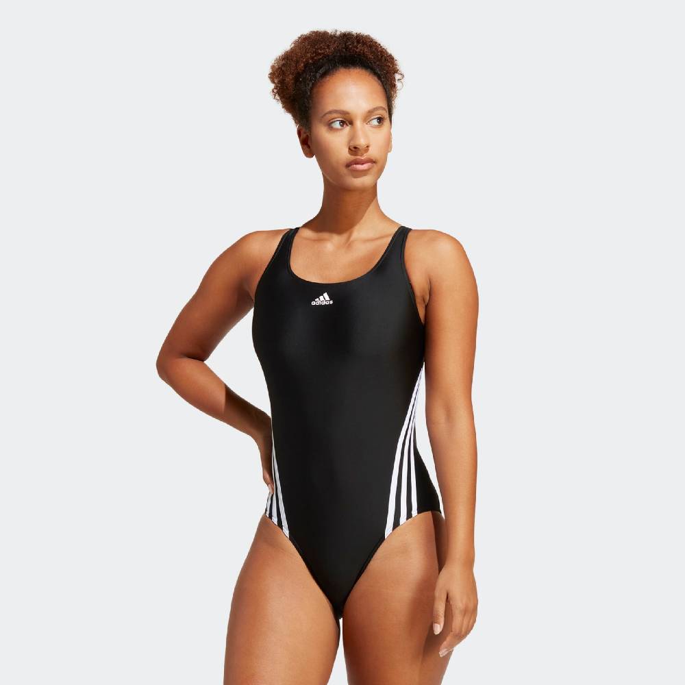 ADIDAS SPORTSWEAR Bralette Active Swimsuit '3-Stripes' In Black