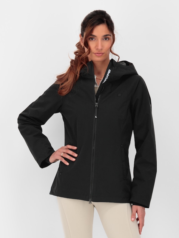 Alife and Kickin Between-Season Jacket 'KanaAK A' in Black