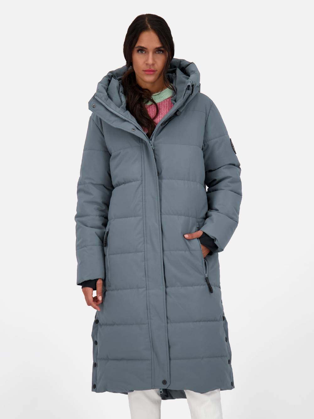 Alife And Kickin Winter Coat 'Katia' In Opal