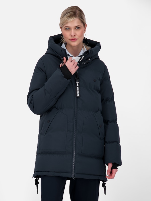 Alife and Kickin Winter Parka 'CathyAK' in Navy