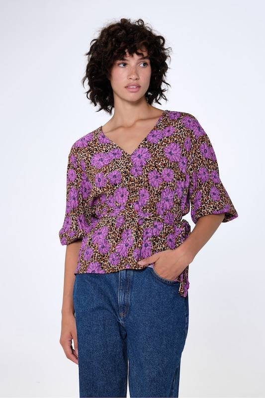 Aligne Blouse 'Guava' in Mixed Colors