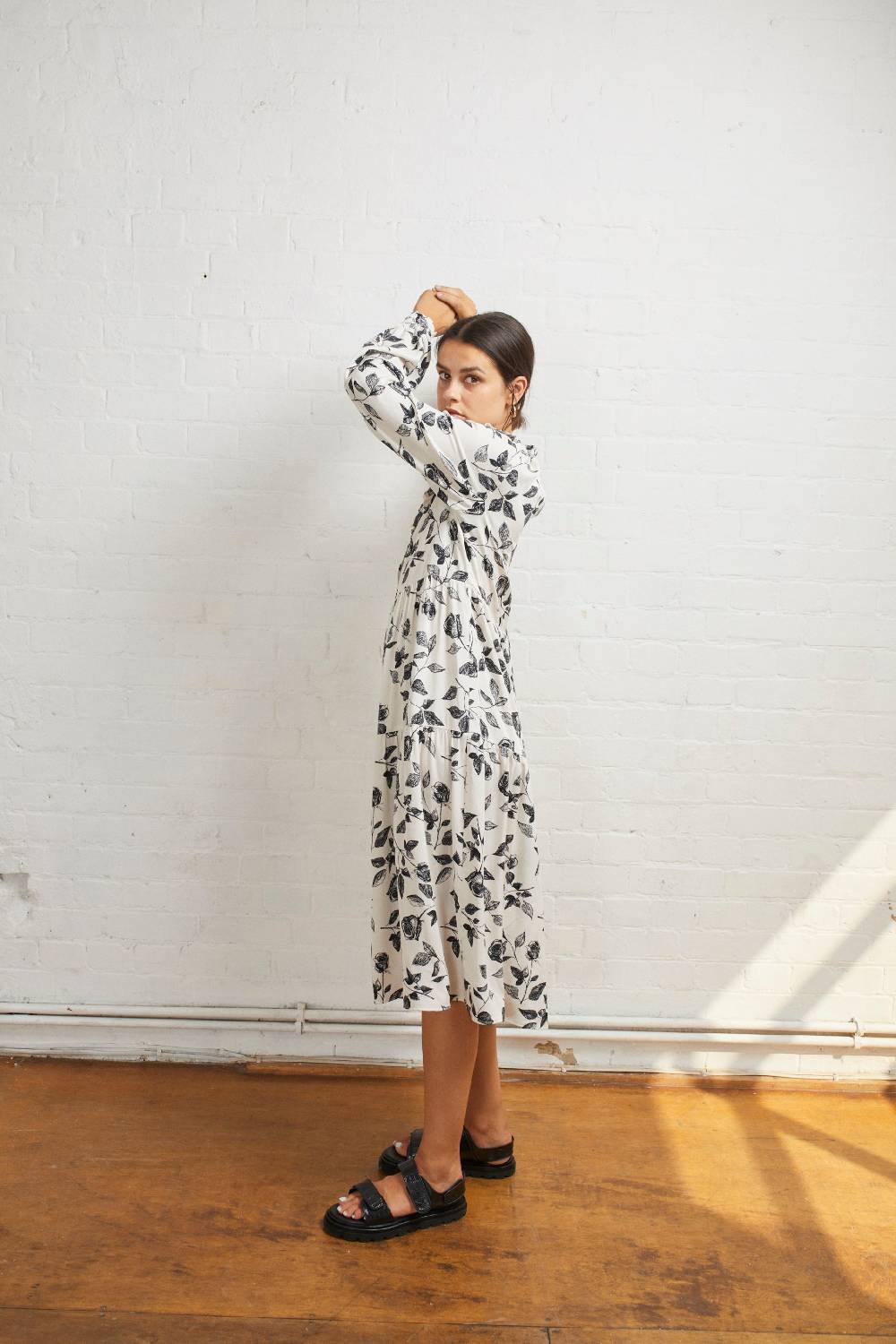 Aligne Shirt Dress 'Emma' In White