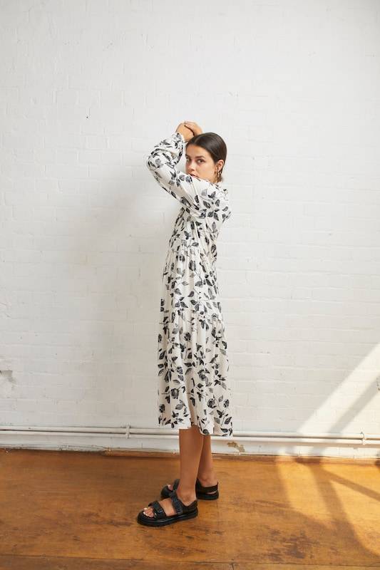 Aligne Shirt Dress 'Emma' in White