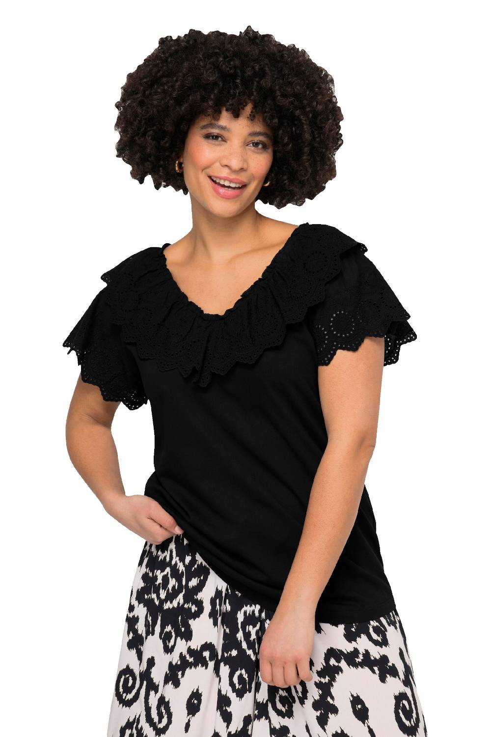 Angel Of Style Shirt In Black