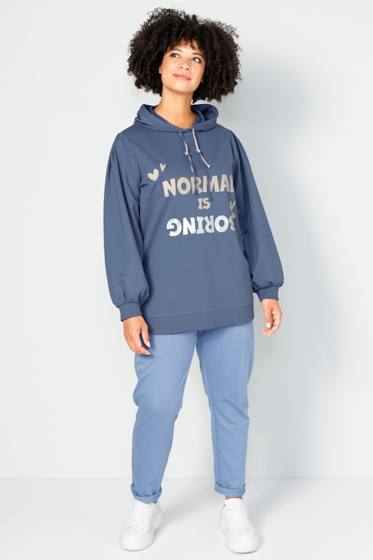 Angel of Style Sweatshirt in Dusty Blue