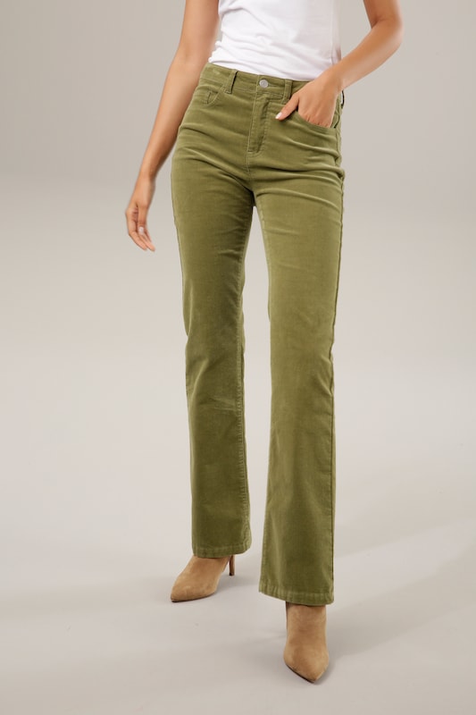 Aniston CASUAL Regular Pants in Green