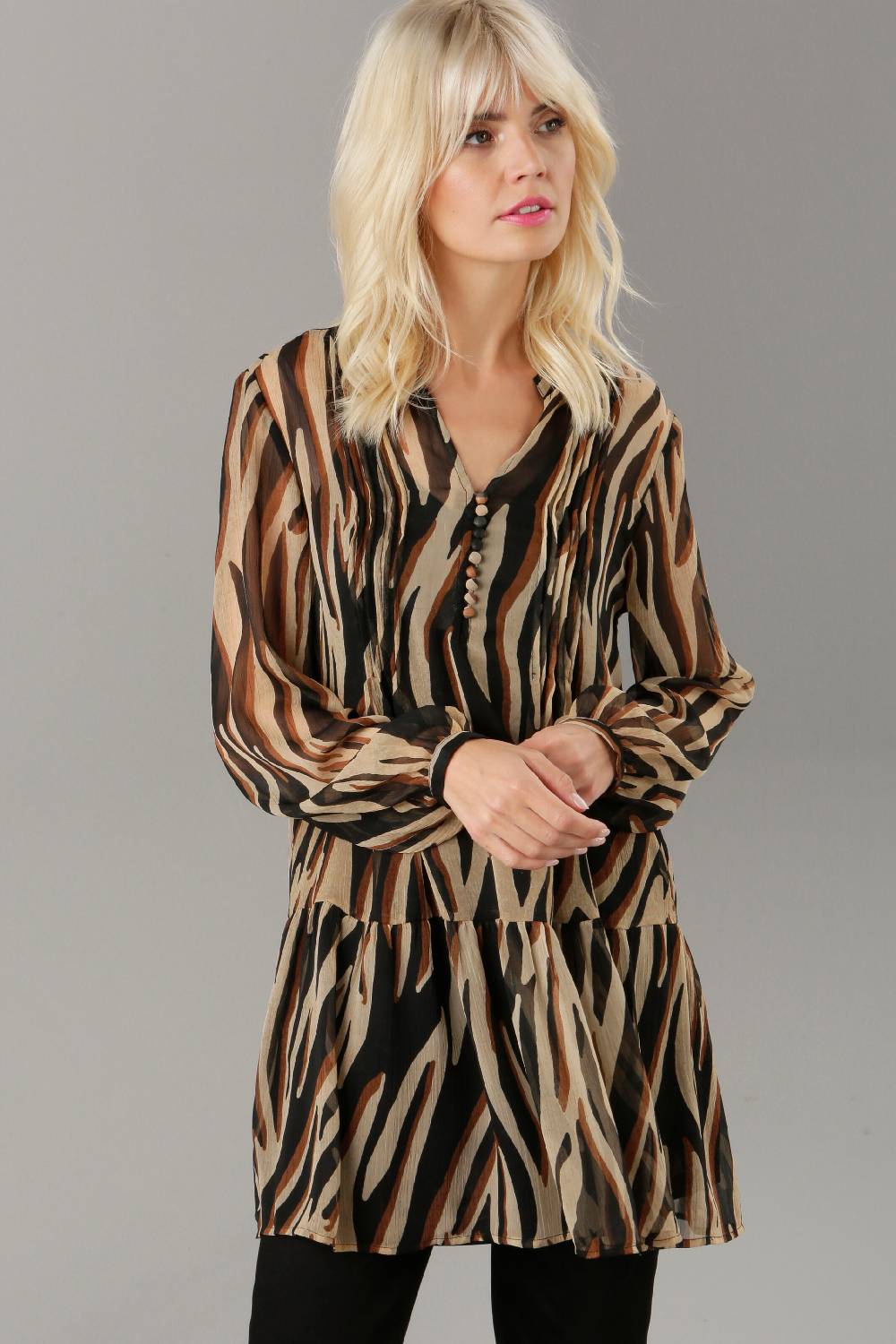 Aniston SELECTED Tunic In Mixed Colors