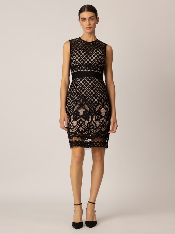 APART Cocktail Dress in Black