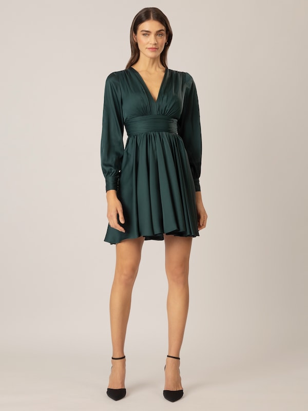 APART Cocktail Dress in Dark Green