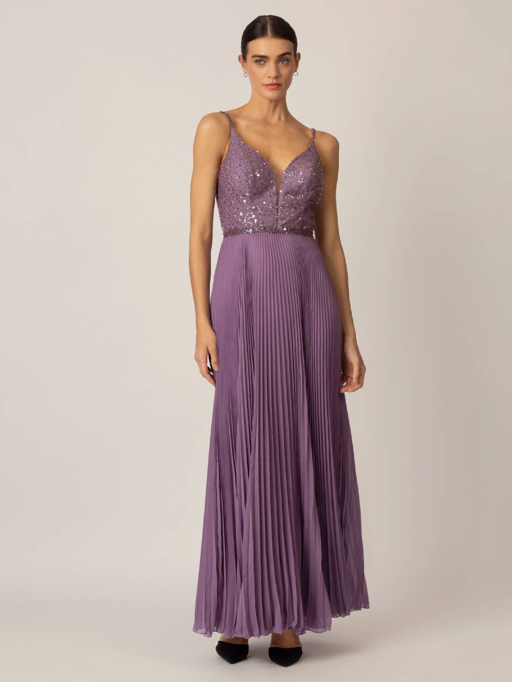APART Evening Dress In Mauve