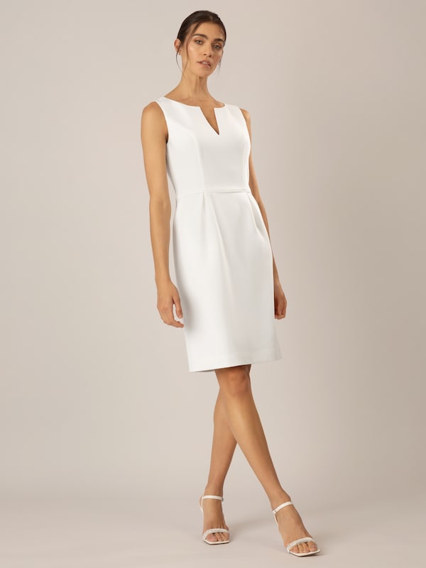 APART Sheath Dress in Cream