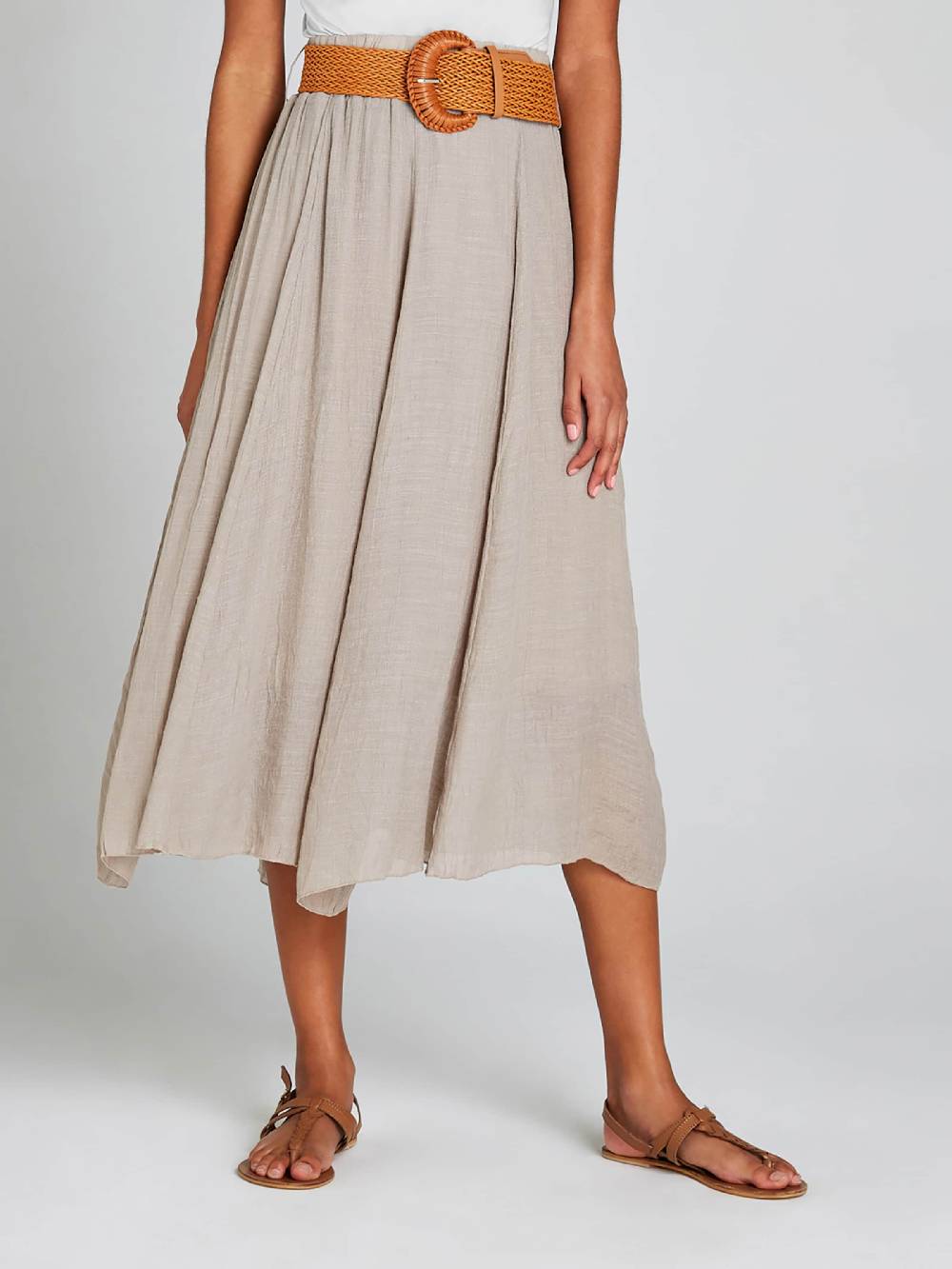 Apricot Skirt In Brown