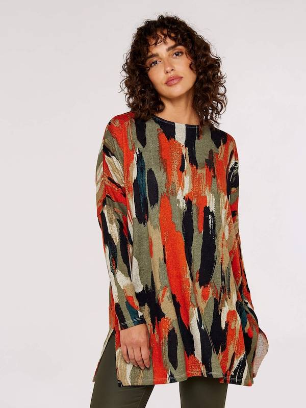 Apricot Tunic in Mixed Colors