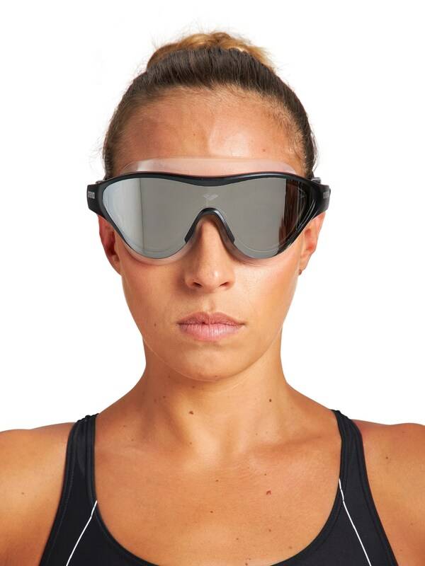 ARENA Glasses 'THE ONE MASK MIRROR' in Black