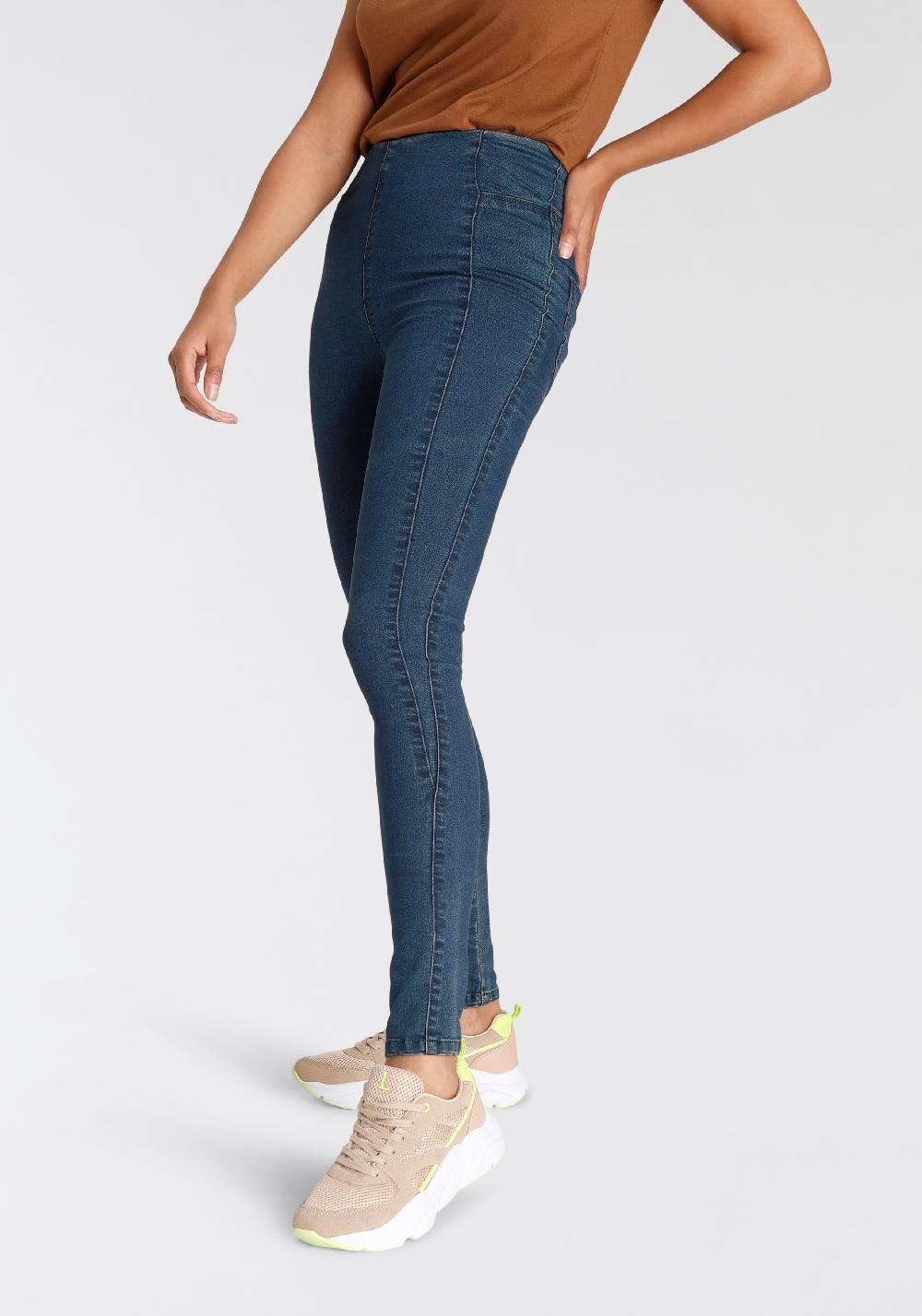 ARIZONA Skinny Jeggings In Blue