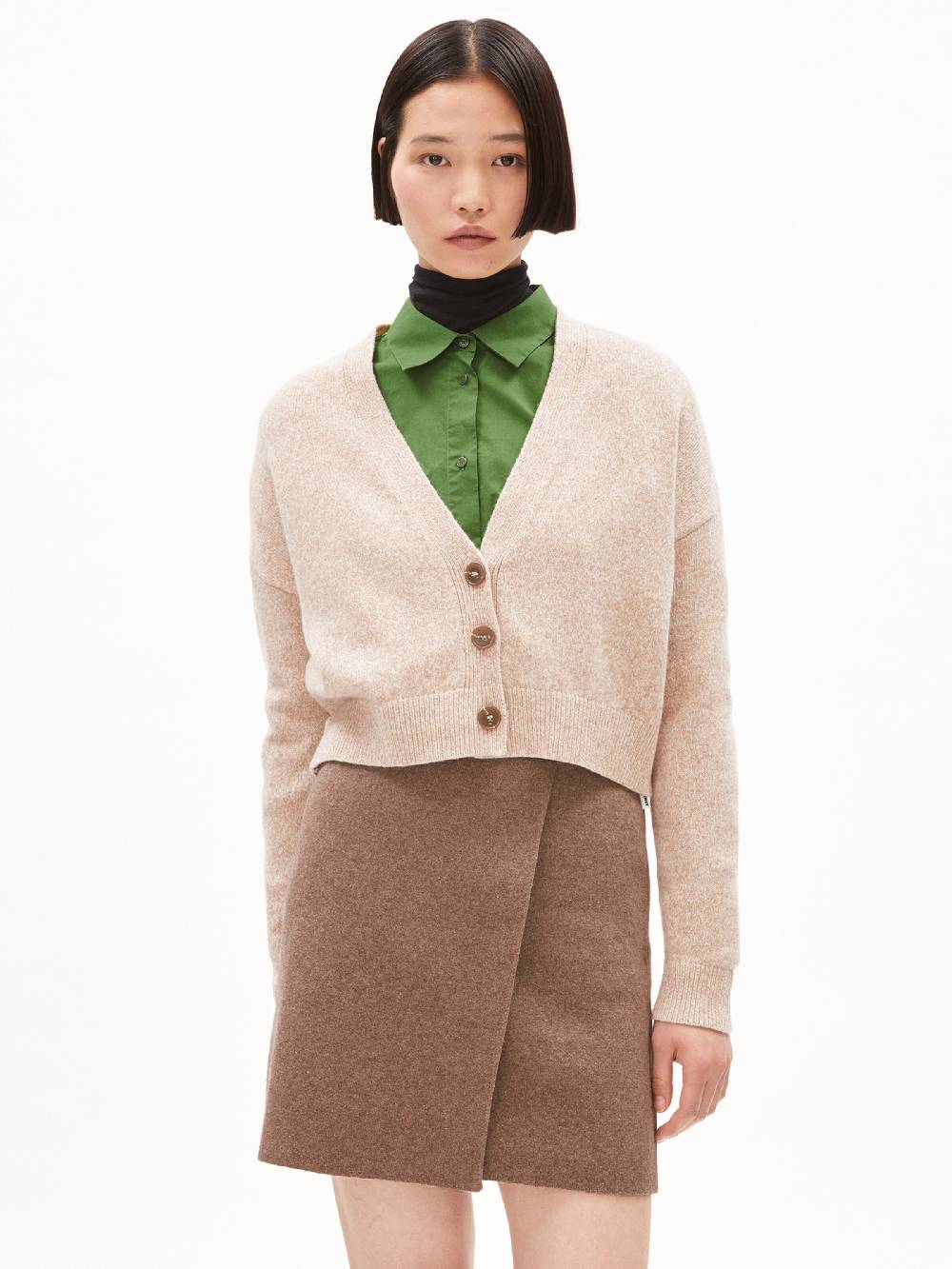 ARMEDANGELS Knit Cardigan In Beige