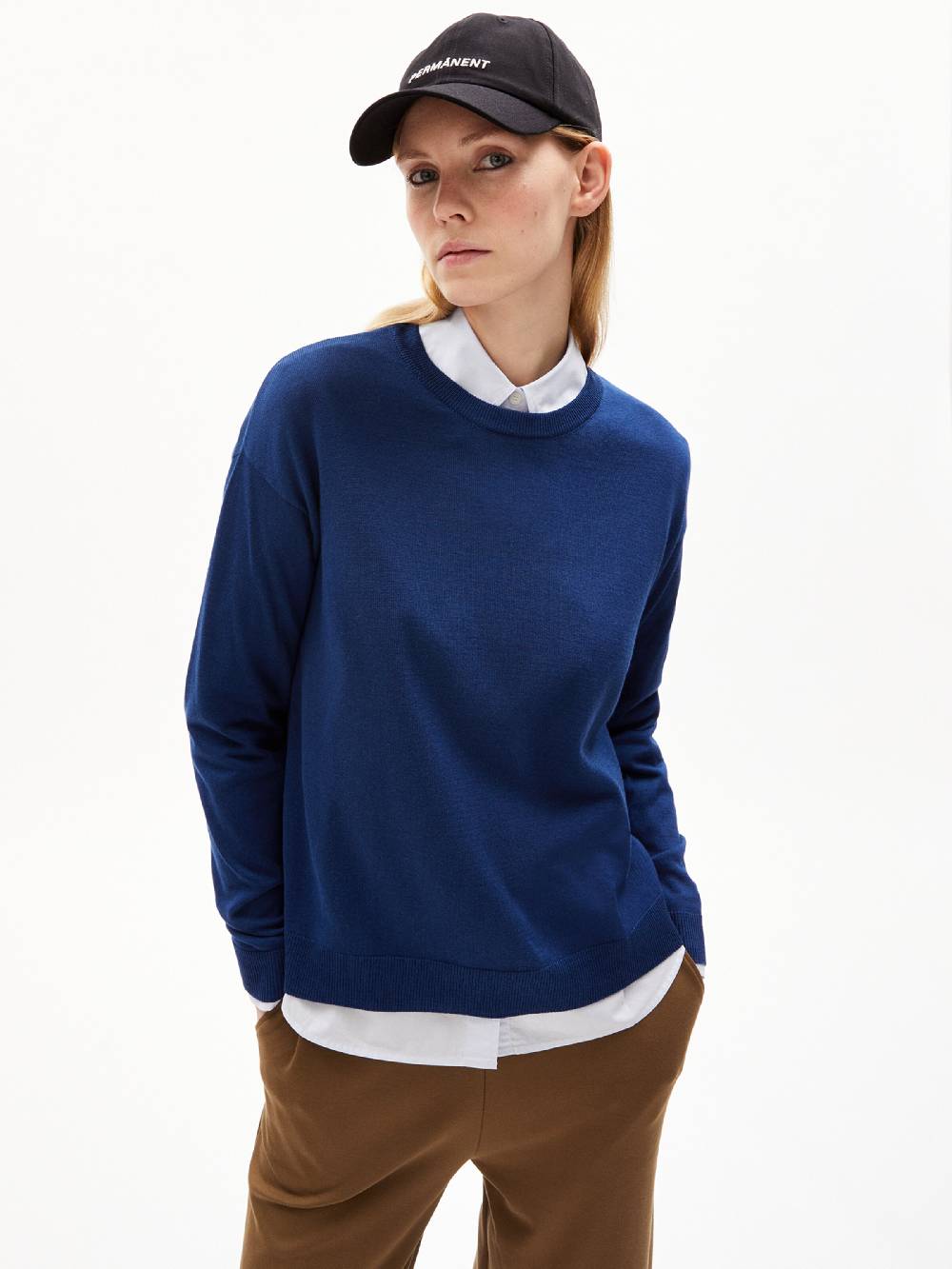 ARMEDANGELS Sweater 'LARUNAA' In Gentian