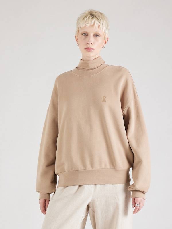 ARMEDANGELS Sweatshirt 'ALIZAA' in Light Brown