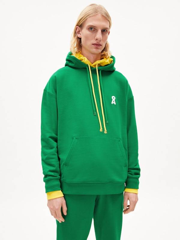 ARMEDANGELS Sweatshirt 'MAALI ICONIC' in Green