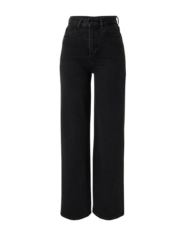 ARMEDANGELS Wide leg Jeans 'Enijaa' in Black Denim