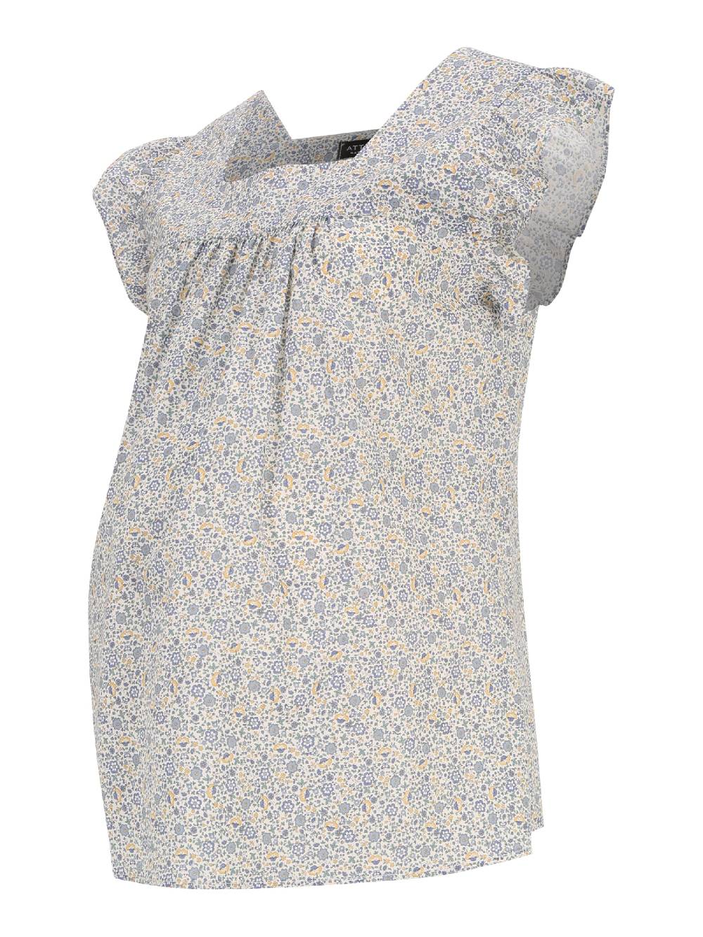 Attesa Blouse In Wool White