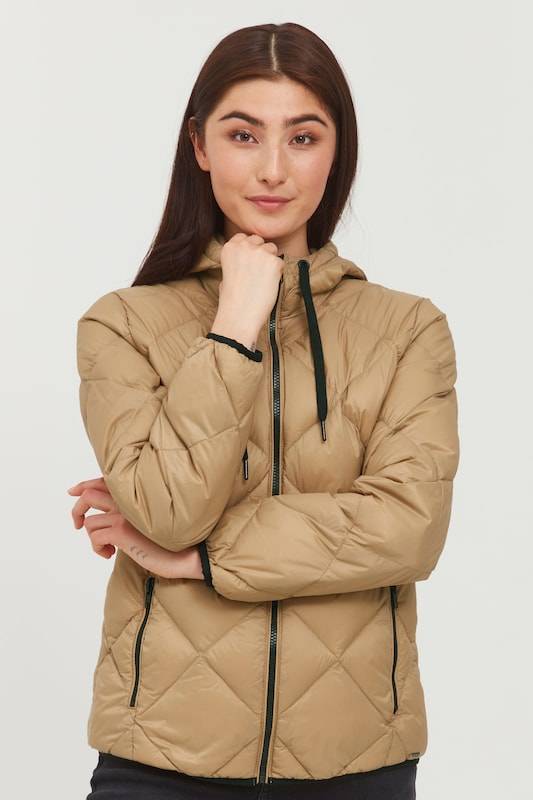 b.young Between-Season Jacket in Light Brown