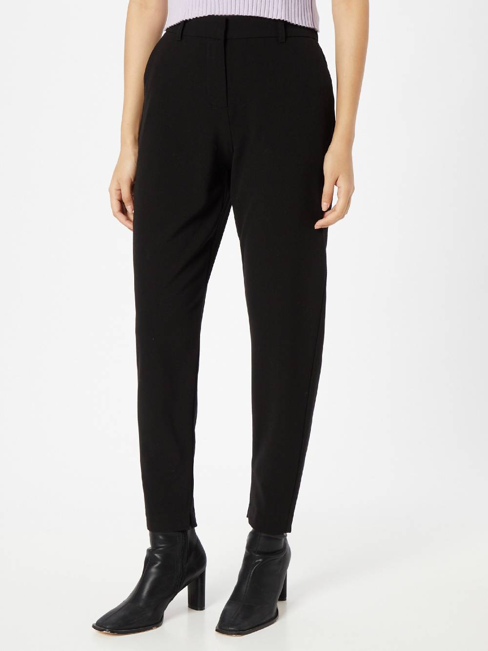 B.young Slim Fit Chino Pants In Black