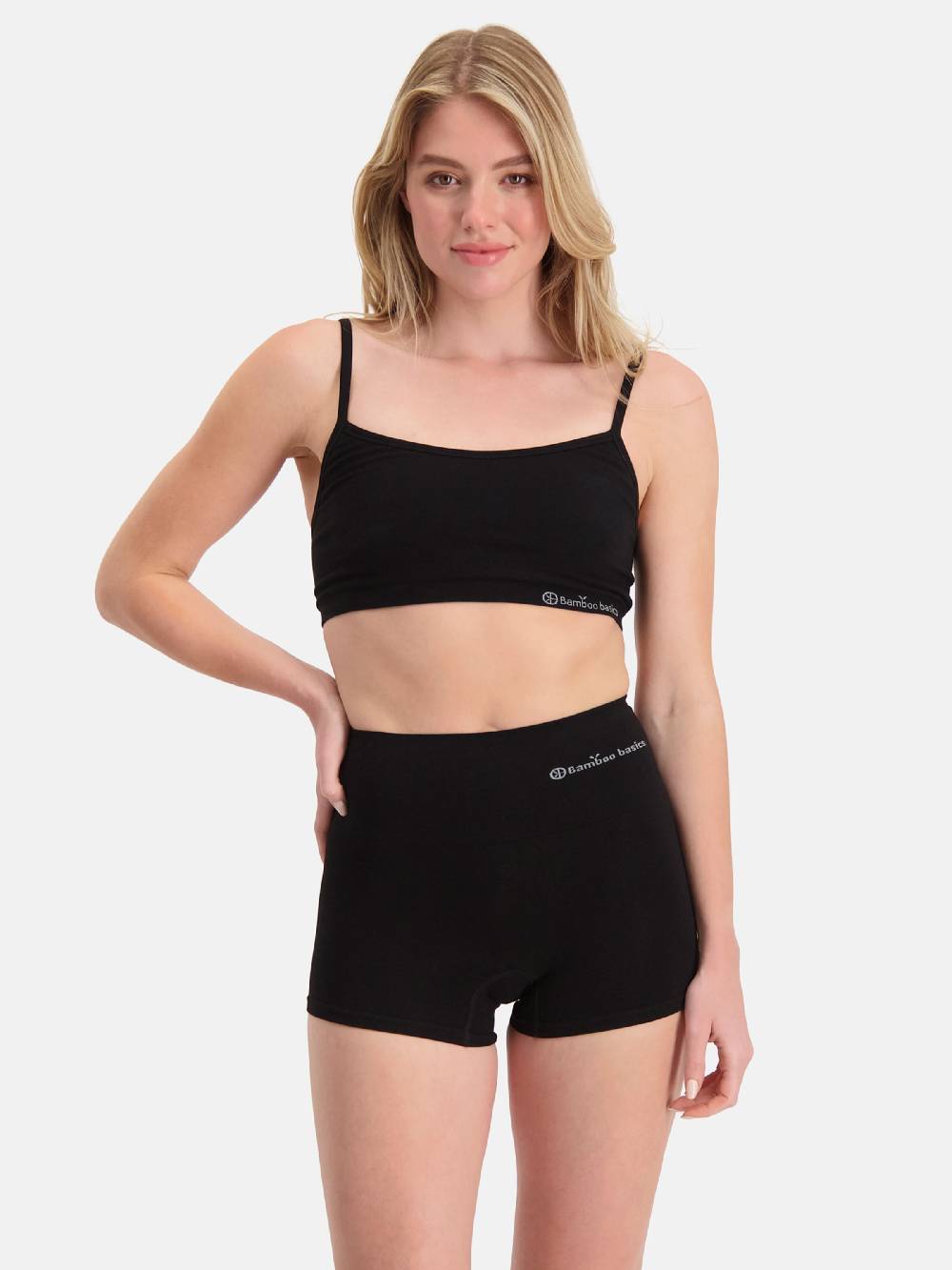 Bamboo Basics Athletic Underwear 'Stella' In Black