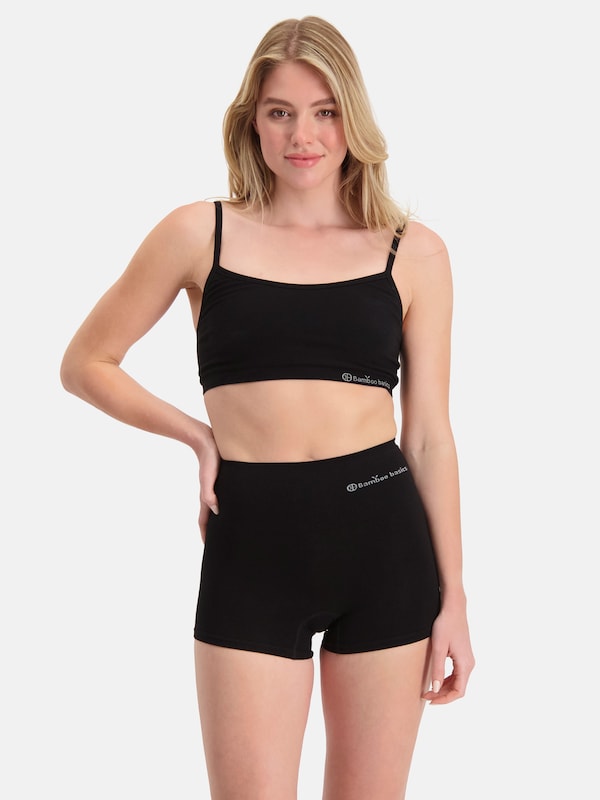 Bamboo basics Athletic Underwear 'Stella' in Black