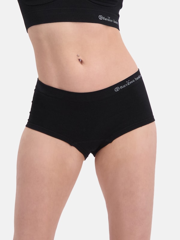 Bamboo basics Boyshorts in Black