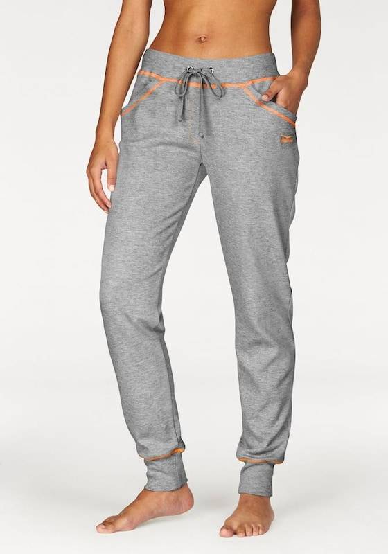 BENCH Slim fit Pants in Light Grey