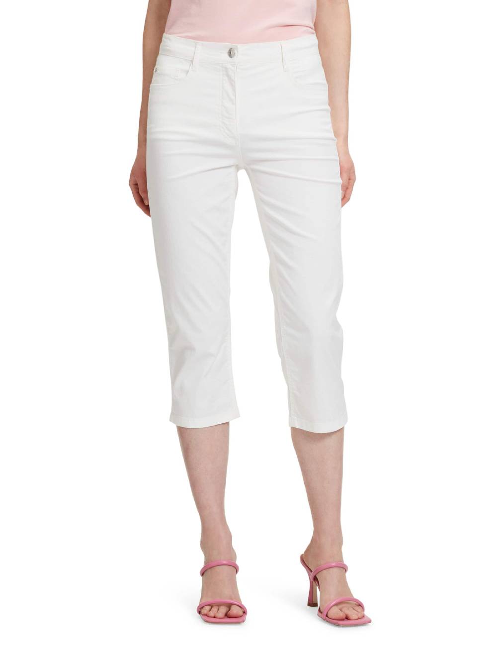 Betty Barclay Slim Fit Pants In White
