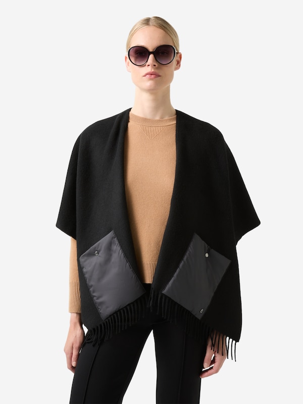 BOGNER Cape 'Nancie' in Black