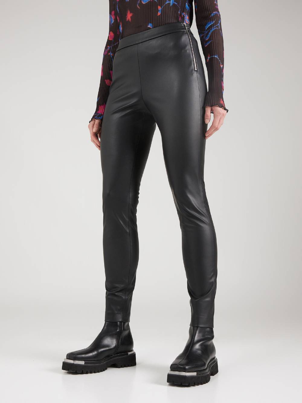 BOSS Regular Leggings 'Taslimah' In Black