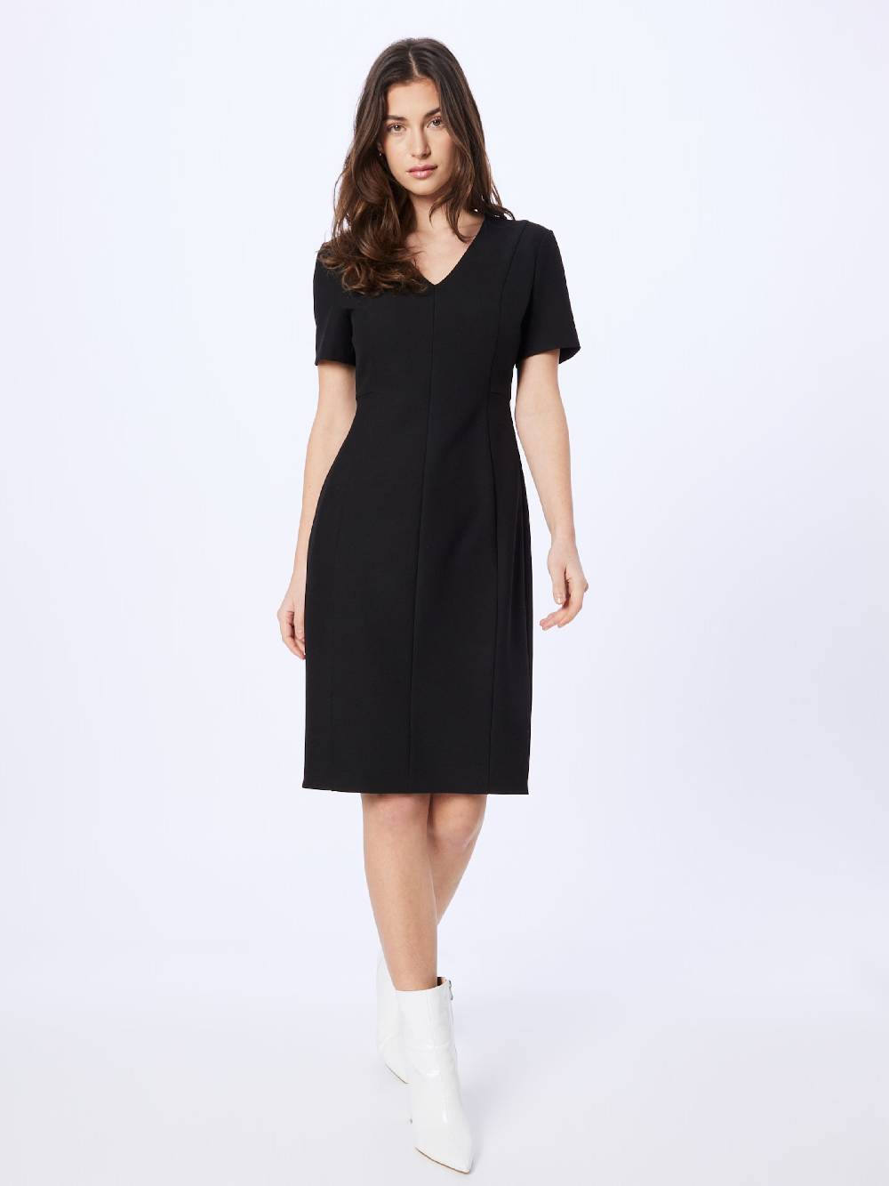 BOSS Sheath Dress 'DAMAISA' In Black